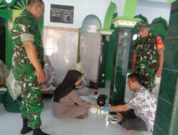 Babinsa Menilik Kegiatan Pos Pembinaan Terpadu Desa Tasikrejo Kecamatan Ulujami