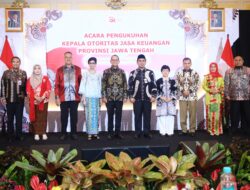 Pengukuhan Kepala OJK Baru, Wagub Jateng Dorong Kolaborasi UMKM dan Stabilitas Ekonomi