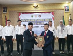 Dandim Pemalang Menghadiri Pelantikan Pengurus Taekwondo Indonesia Kab. Pemalang Masa Bakti Tahun 2025 – 2029.