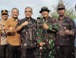 Bersama Gubernur Jateng Dandim Pemalang Dampingi Kunjungan Kerja Ketua MPR RI di Wilayah Kabupaten Pemalang