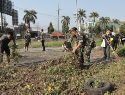 Dandim Pemalang Pimpin Langsung Karya bakti  Jumat Bersih di GCC