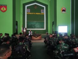 Prajurit Kodim Pemalang Terima Penyuluhan Bahaya HIV dan Pemeriksaan Kesehatan