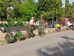 Kodim Pemalang Bersama Komponen Pemda Gelar Kegiatan Jumat Bersih di Jalan DR. Wahidin Sudirohusodo