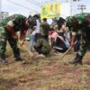 Kodim 0711/Pemalang Bersama Pemda Laksanakan Sinergi Gerakan Menanam Pohon dan Pembersihan Lingkungan