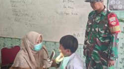 Dinkes Bersama Satgas TMMD 127 Brebes Gelar Pemberian TAF di SDN Cikuya 01