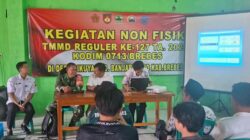 TMMD Reguler 127 Brebes Gandeng DLH Sosialisasi Budidaya Maggot di Desa Cikuya