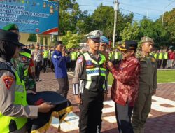 Dandim Pemalang Dampingi Bupati Pimpin Apel Gelar Pasukan Operasi Kepolisian Terpusat Ketupat Candi 2026