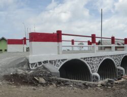 Jembatan Armco Sungai Gintung Dukuh Sawangan Sudah Bisa Dilalui