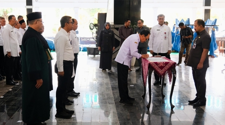 Transformasi Birokrasi Pemalang: Bupati Anom Rotasi 314 Pejabat, Usung Konsep ‘SOUL’