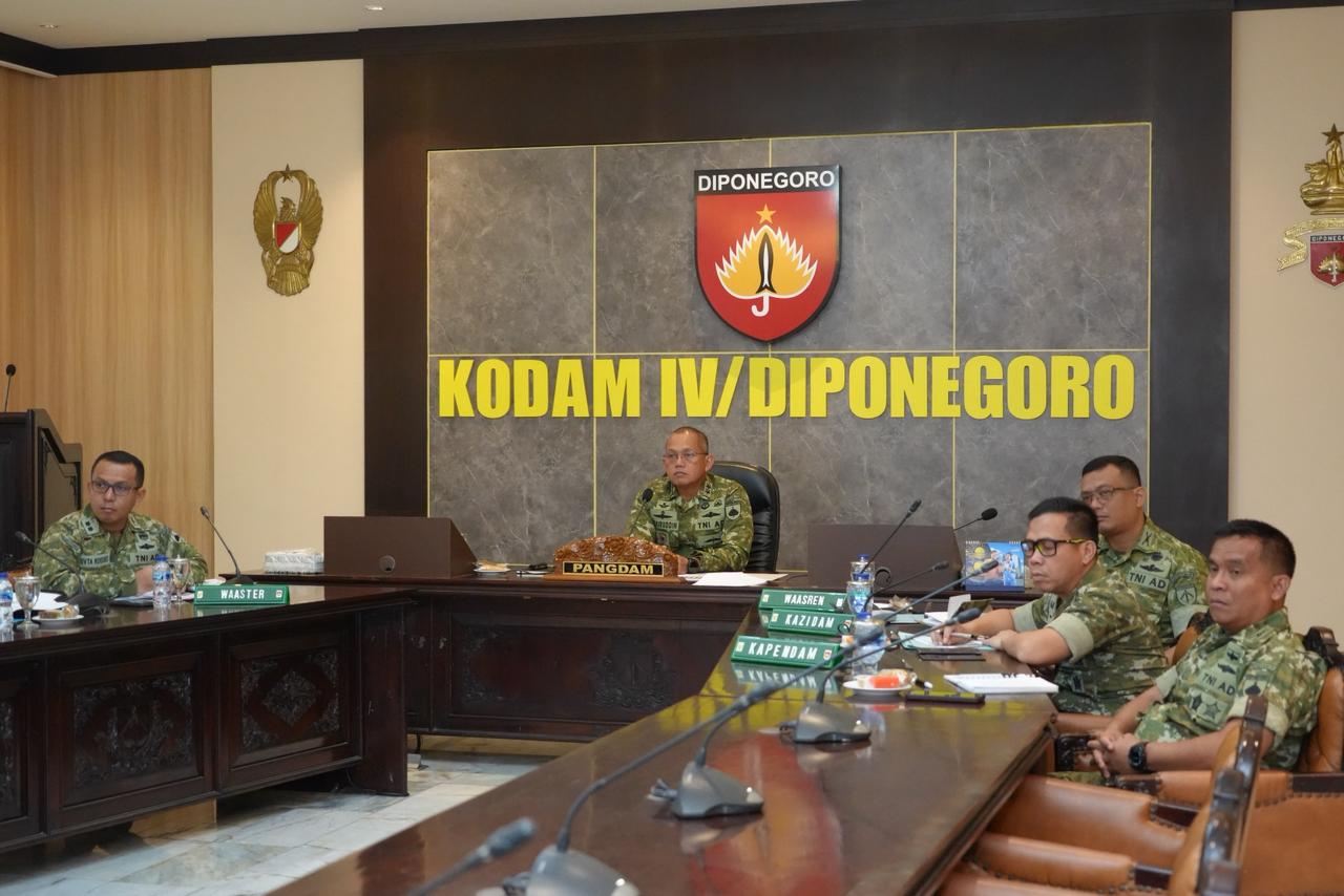 Pangdam IV/Diponegoro Ikuti Vicon Evaluasi Percepatan Pembangunan KDKMP 1 IMG 20260630 WA0035
