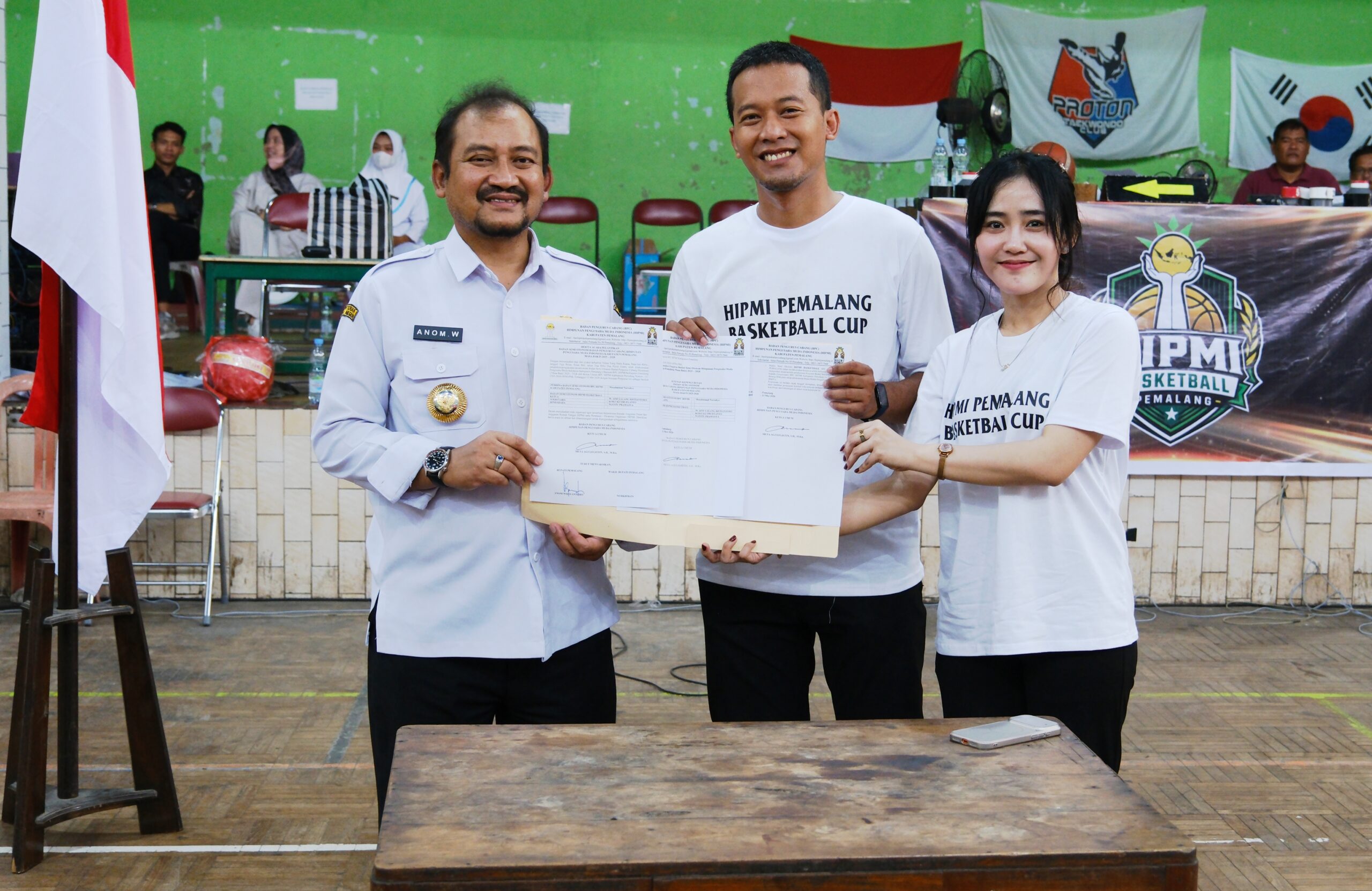 Buka HIPMI Basketball Competition 2026, Bupati Anom: Olahraga Maju, Ekonomi UMKM Bergerak