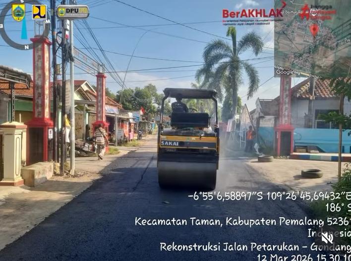 Percepat Proyek Jalan Petarukan - Gondang, DPUPR Pemalang Fokus Kenyamanan Pengendara 1 WhatsApp Image 2026 06 04 at 09.21.55