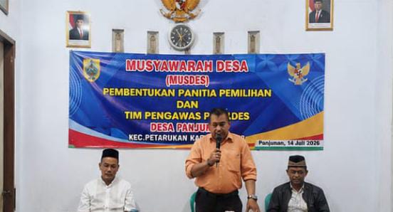 Camat Muhibin Pimpin Langsung Musdes Pilkades Serentak di Desa Panjunan 1 IMG 20260714 WA0028