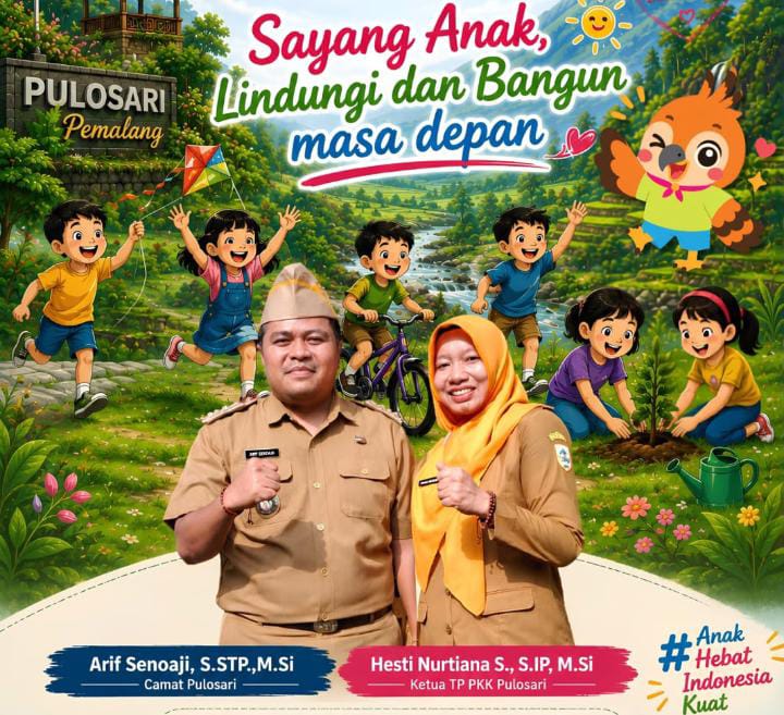 Pulosari Menuju Wilayah Ramah Anak: Camat Tinjau Sekolah dan Apresiasi Kreativitas Siswa pada HAN 2026 1 IMG 20260723 WA0008