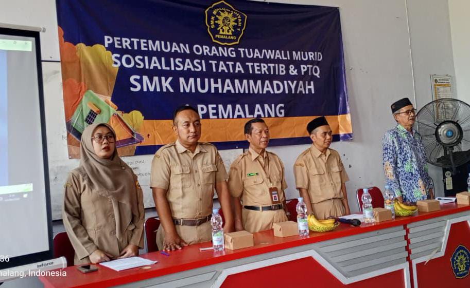 Gelar Sosialisasi Tata Tertib PTQ Hizbul Wathan,SMK Muhamadiyah 1 Pemalang Dorong Kemandirian Siswa 1 IMG 20260804 WA0003