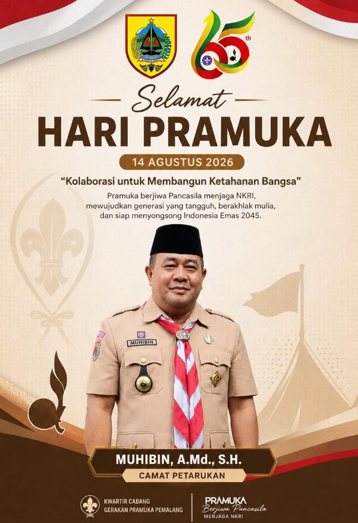 Peringati Hari Pramuka ke-65, Camat Petarukan Ajak Kolaborasi Bangun Ketahanan Bangsa 1 IMG 20260814 WA0062