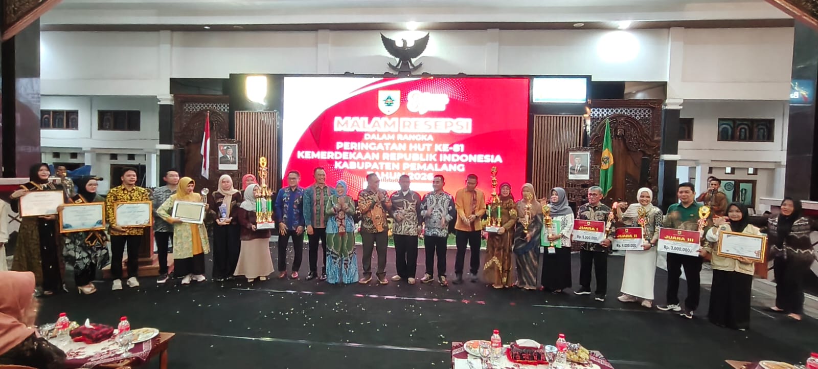 Kasdim Pemalang Hadiri Malam Resepsi Peringatan HUT Ke-81 Kemerdekaan RI Kabupaten Pemalang Tahun 2026 1 IMG 20260819 WA0006
