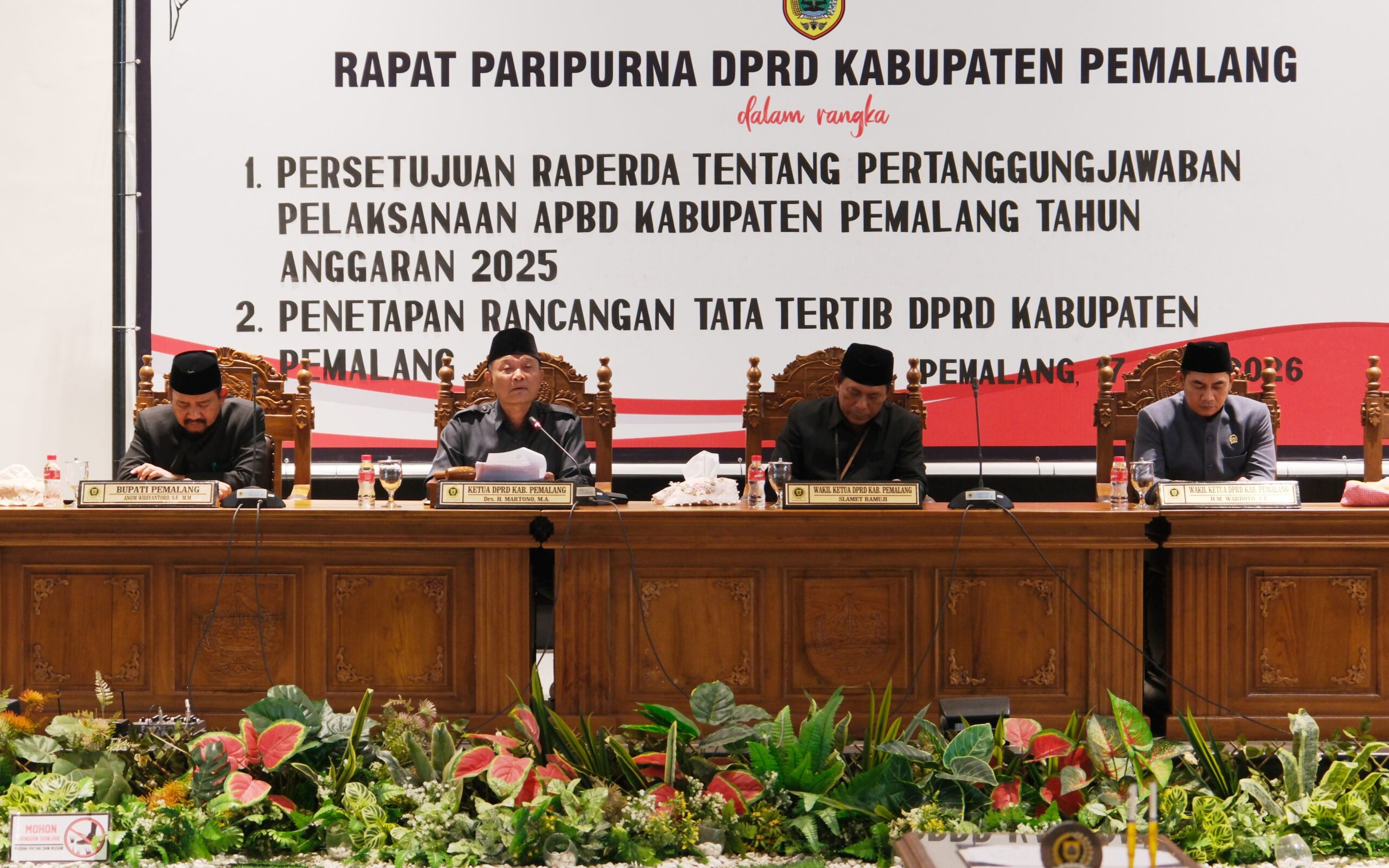 Tepat Waktu Sesuai Undang-Undang, Raperda APBD Pemalang 2025 Lanjut ke Evaluasi Gubernur 1 IMG 20260717 145811 scaled