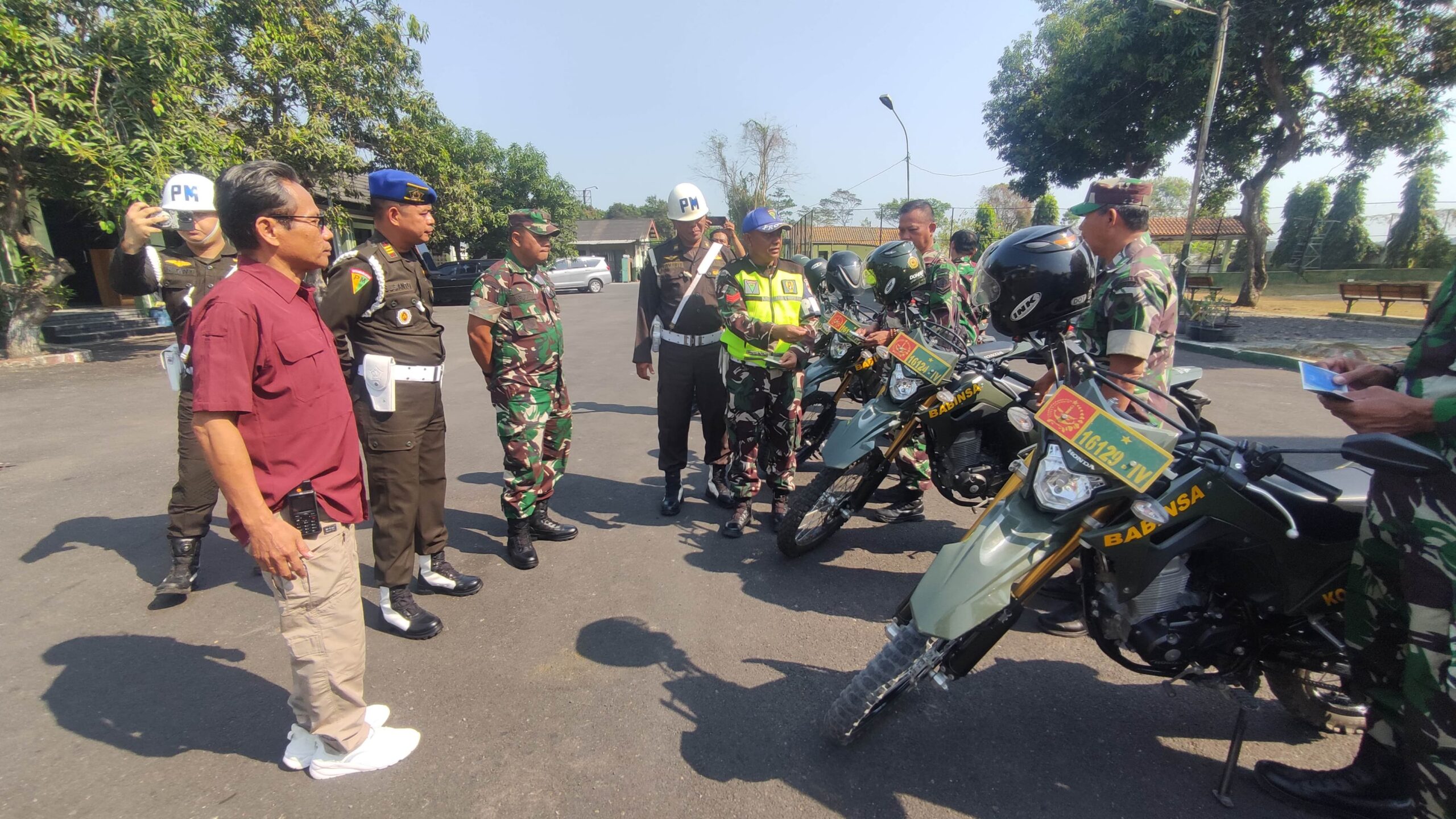 Opsgaktib Waspada Wira Keris TA 2026, Subdenpom IV/1-2 Pekalongan Periksa Kendaraan Personel Kodim 0711/Pemalang 1 IMG 20260901 WA0040 scaled